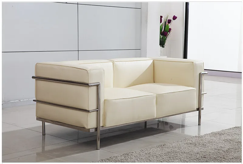Le Corbusier Style LC3 Sofa 3-seat or Loveseat 2-seat  (2)