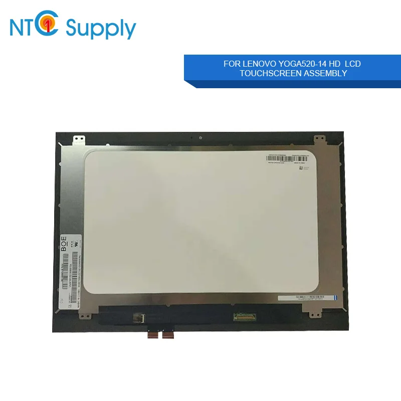 MEIHOU For Lenovo Yoga520-14 HD (Laptop LCD Screen 1366*768 HD+ NT140WHM-N44/PN ST50M60384/Mutto P/N B152112Q3 P/N AC60001LY10 MEIHOU For Lenovo Yoga520-14 HD (Laptop LCD Screen 1366*768 HD+ NT140WHM-N44/PN ST50M60384/Mutto P/N B152112Q3 P/N AC60001LY10