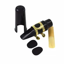 Универсальный альт-саксофон мундштук+ зажим+ Рид+ крышка 1 комплект