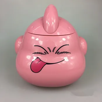 

17cm Dragon Ball Majin Buu Akira Toriyama Last BOSS Kamehameha PVC Action Figure DBZ Empty Dance Collectible Model Toys L1245