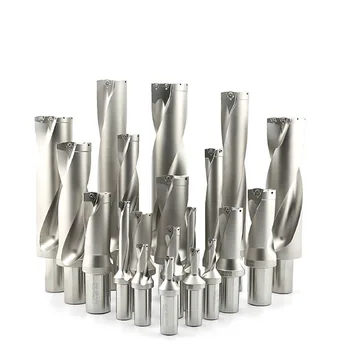 

WC series U drill quick drill WC20.5-25mm C25 2D depth Shallow Hole drill for Each brand WC series blade indexable insert drill