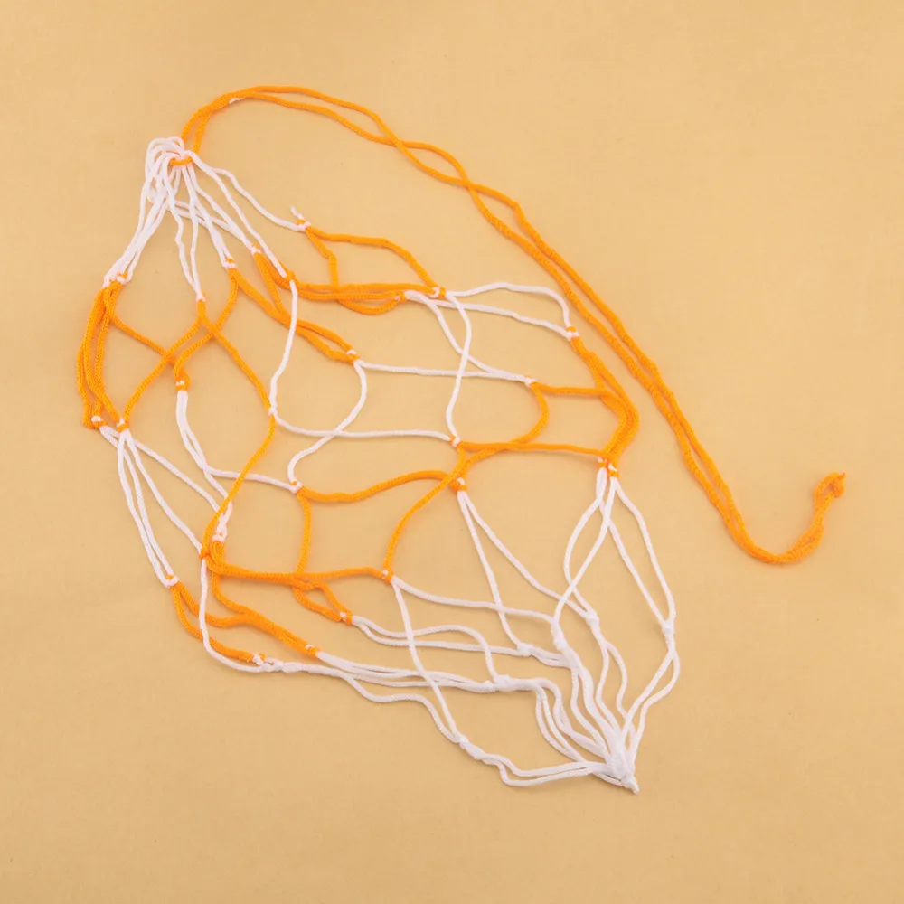 1 шт. портативная прочная нейлоновая сетка баскетбольная Сумка-мяч сетка Футбольная сумка для волейбольных мячей простая переноска круглая веревка