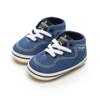 

Classic Sports Sneakers Canvas Newborn Baby Boys Girls First Walkers Shoes Infant Toddler Soft Sole Anti-slip Baby Shoes