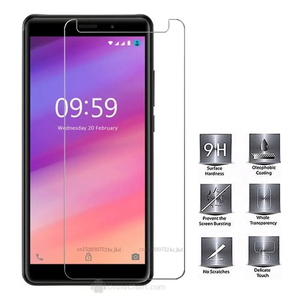 Закаленное стекло для PRESTIGIO MUZE K3 LTE PSP3534DUO Wize V3 U3 9H 2.5D Premium Защитная пленка экрана |