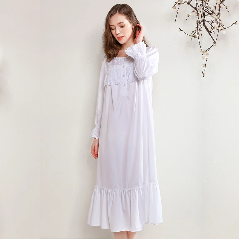 Женский хлопковый Халат Chemise ночная рубашка для медового месяца домашняя одежда