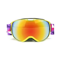 Лыжные очки для катания на лыжах и сноуборде, очки, солнцезащитные очки, большой Лыжная маска очками для девочек и мальчиков, высокое качество анти-туман UV400 Анти-Царапины