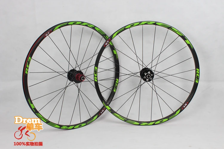 Sale RC3 MTB mountain bike  26inch ultra light wheels 5 peilin sealed bearing disc wheel wheelset  27.5inch Rim free 35