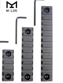 WIPSON 5-9-13-فتحات M لوك السكك الحديدية قاعدة شريحة Handguard القسم الطائرات الصف الألومنيوم Picatinny ويفر للصيد