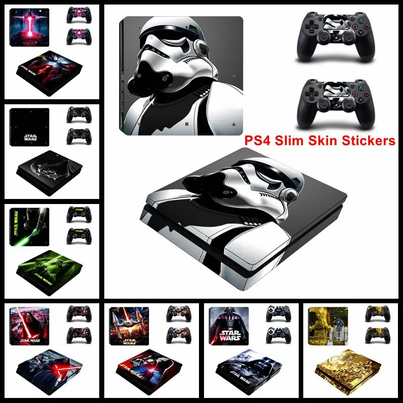 Модные популярные игры звездные войны стильные наклейки для Playstation 4 Slim PS4 тонкие