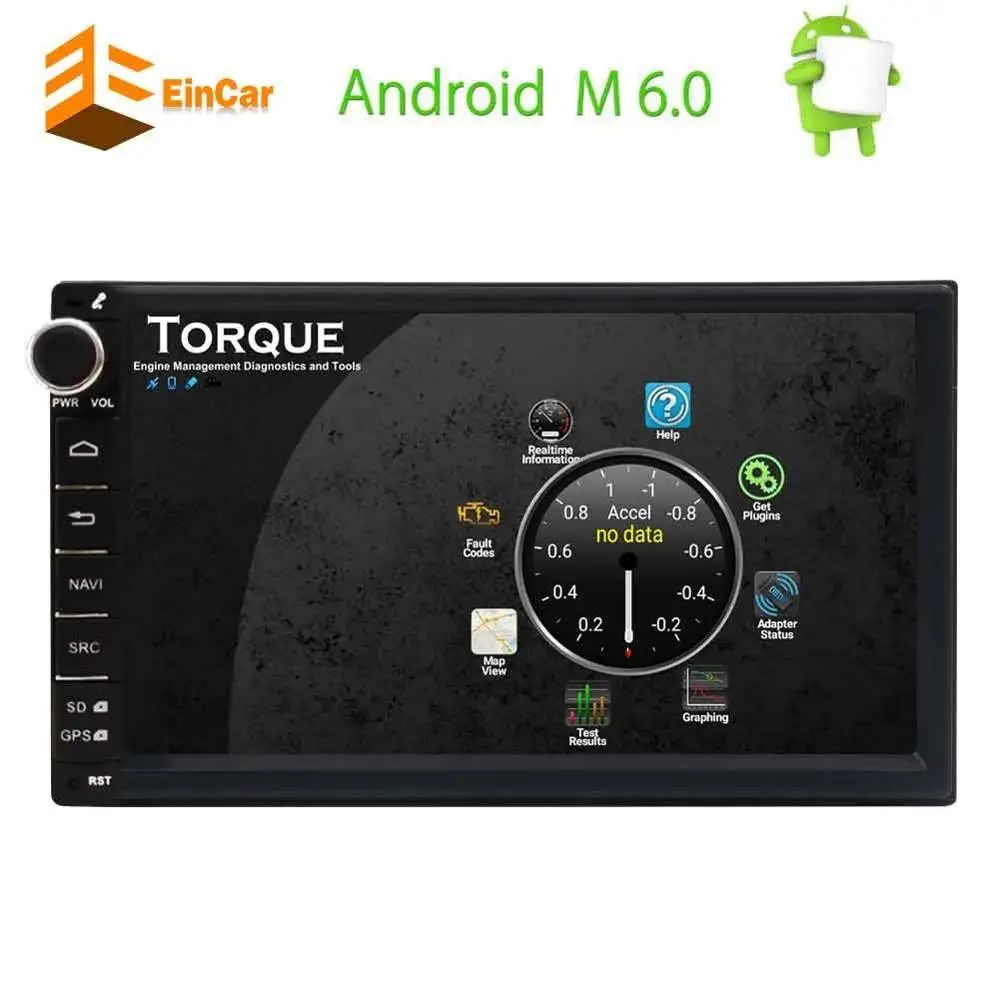Android 6 0 7 &quotавтомобильный стерео сенсорный экран 2Din головное устройство gps
