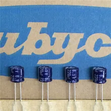 10 шт 220 мкФ 6,3 V RUBYCON MS7 серия 6,3x7 мм 6.3V220uF алюминиевый электролитический конденсатор