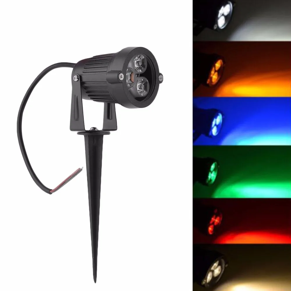 

Waterproof LED Spike Light DC 12V Spotlight Landscape Garden Yard Path Lawn Solar Lamps Outdoor Grounding Wall Lawn Pond Square