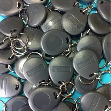 100 шт./лот бесконтактные перезаписываемые 125 кГц RFID застежка из АБС-тегов с чипом T5577(8# тег