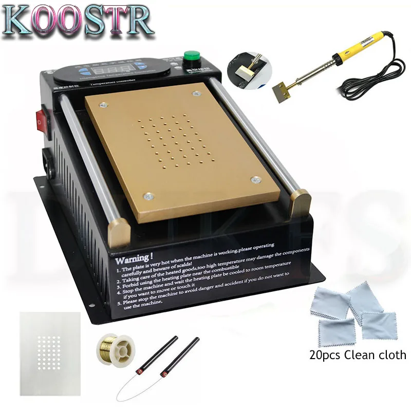 

7 Inch LCD Bevel Separator Screen Built-in Vacuum Pump For Smart Phone Iphone Touch Screen Glass Mobile Repair Machine