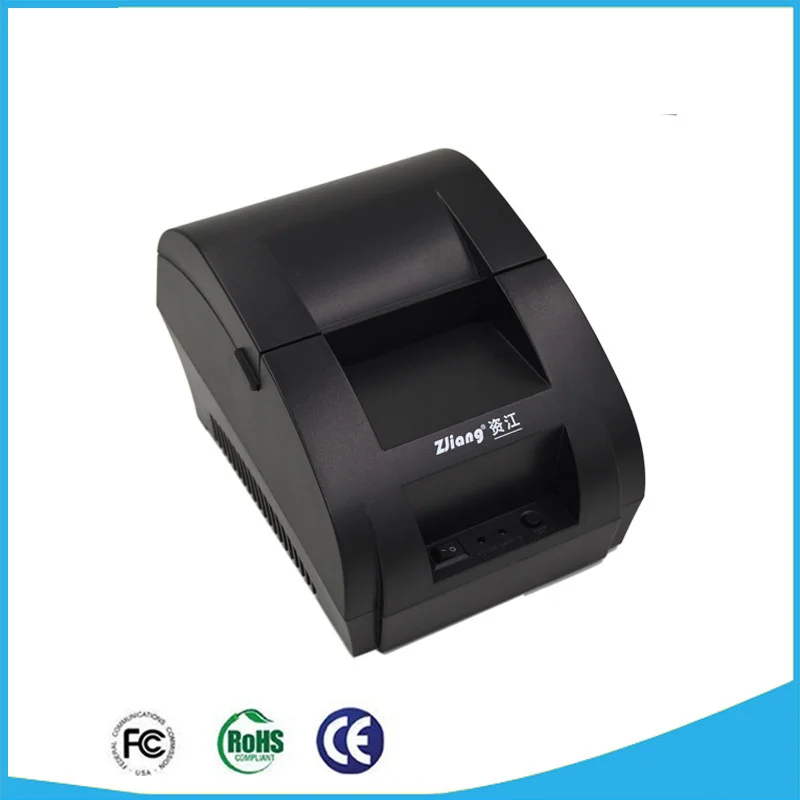 Original ZJ 5890K Mini 58mm Low Noise USB Port Printer POS Receipt