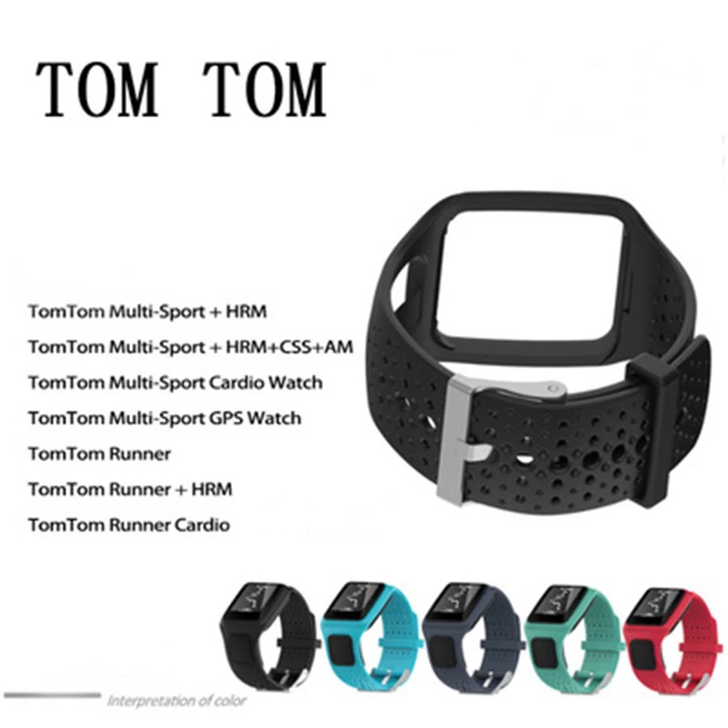 Аксессуары для часов tomtom Multi-Sport/серия Runner Смарт-часы с ремешком | Наручные часы