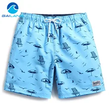 Gailang Брендовые мужские пляжные шорты Боксеры Шорты мужские Купальники Пляжные Шорты повседневные быстросохнущие шорты гей