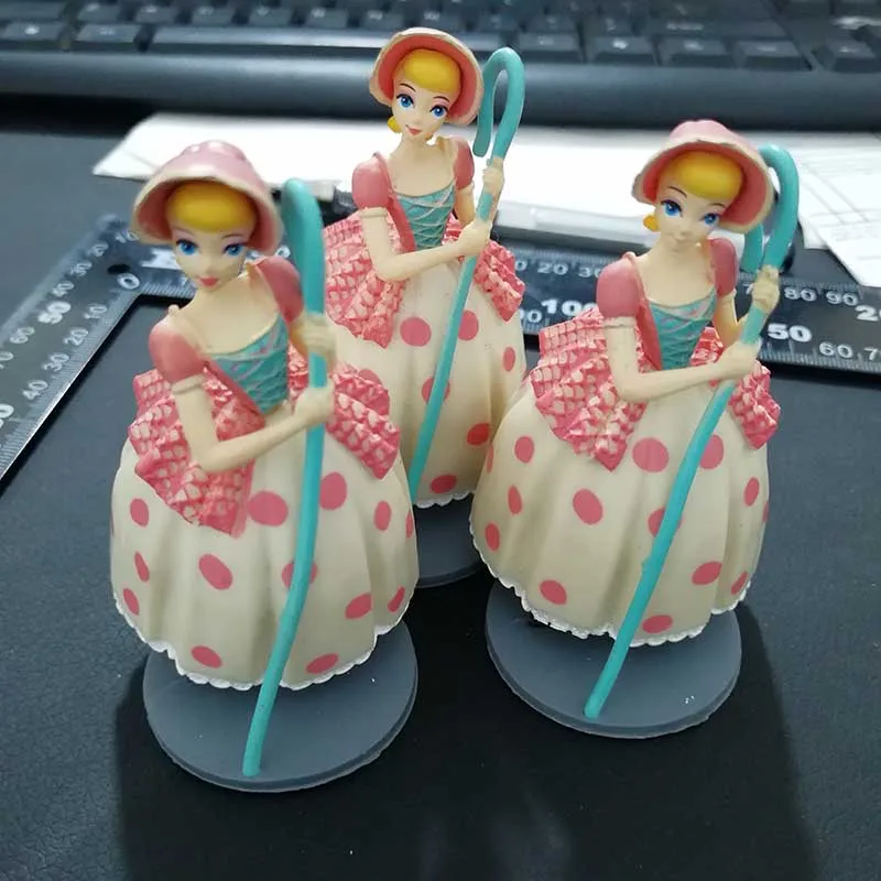 

10pcs Toy Story 4 Shepherdess Bo Pee PVC Action Figure Toy Doll Collectible Model Toy Cake Decoration DIY Material