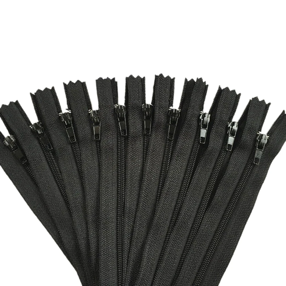 10 pcs/lot Nylon Tape Zip Coil Zippers Tailor Sewer Craft 12 Inch 30