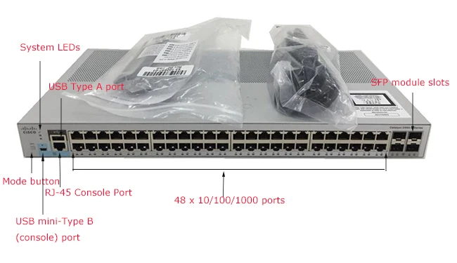 Фирменная Новинка катализатор 2960L WS-C2960L-48TS-AP 48 портовый коммутатор питания через Ethernet WS-C2960L-48TS-LL