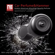 Car Perfume Air Freshener Clip in the Car Air Conditioner 100% Original Perfume and Fragrance for Man Women Aluminum Car Hammer