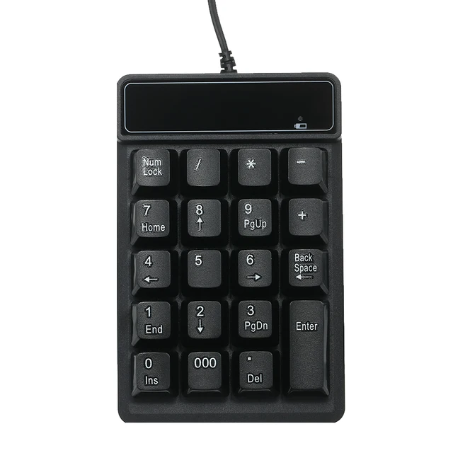 Best Offers 19 Keys Low Noise Mini Numeric Keypad Waterproof USB Wired ABS Material For Microsoft Android And iMac Best Offers 19 Keys Low Noise Mini Numeric Keypad Waterproof USB Wired ABS Material For Microsoft Android And iMac