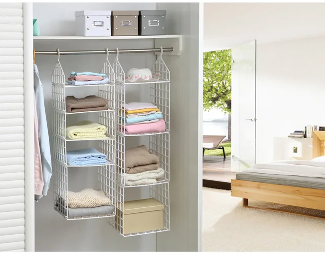 diy kleding rek opbergrek multifunctionele opvouwbare ondergoed