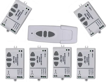 

Ac 220 v intelligent digital RF wireless remote control switch system for projection screen 1*transmitter + 6* receiver