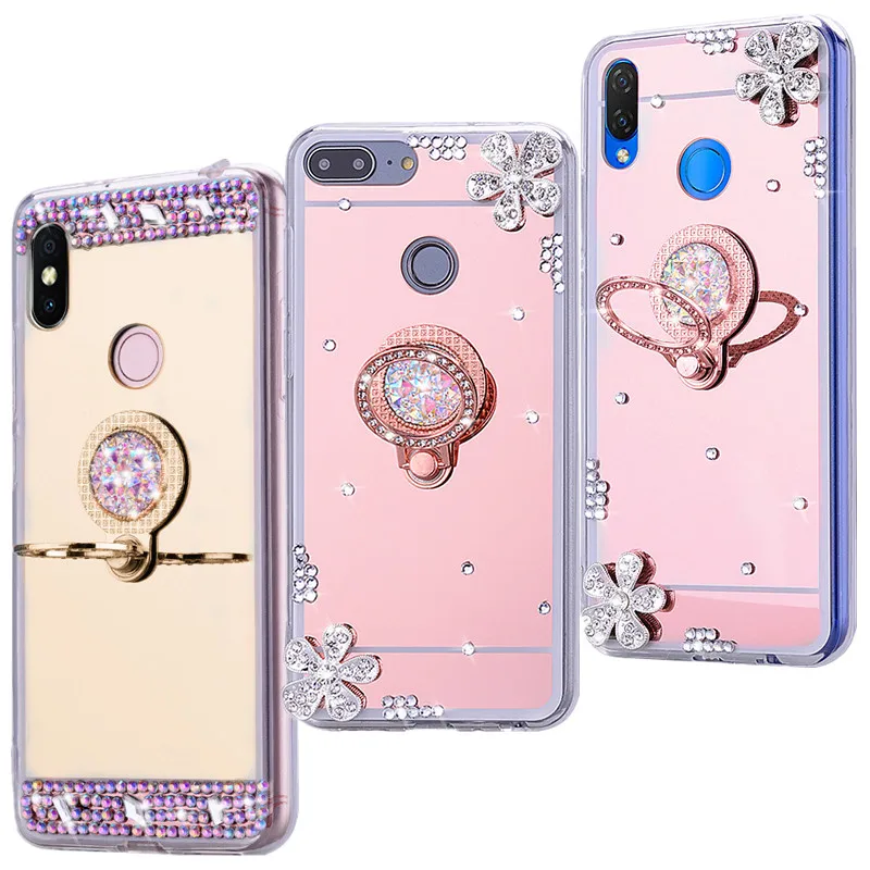 

Fashion View Mirror Case bumper For Xiaomi 9 Mi 8 A2 lite Redmi Note 7 Pro Clear Phone Back Cover For Redmi 4X Note 5 6 pro Case