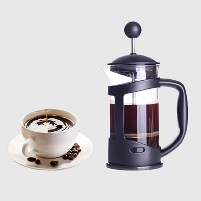 350ML Coffee Maker French Hand Press Cafeteira Espresso Glass Stainless Steel Coffee Machine Filter Coffee Pot Percolator (2)