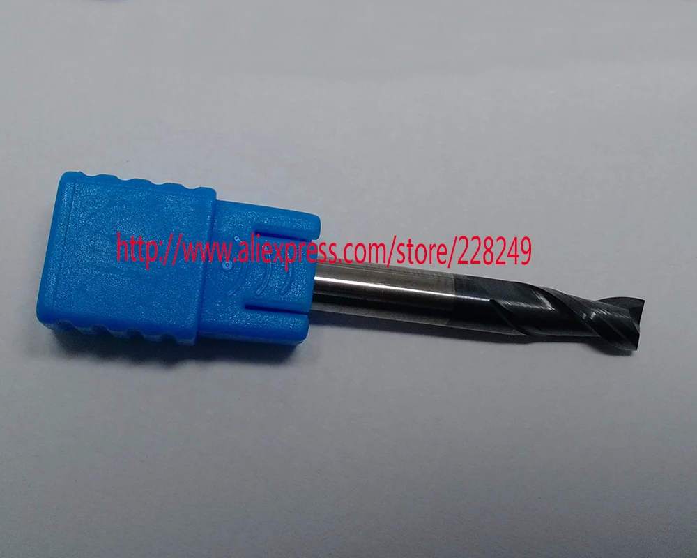 

1pc D4*D4*11*50 HRC45 2 Flutes Flat Square Tungsten Solide Carbide End Mills For CNC milling cutter