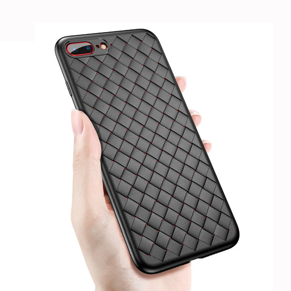 Чехол для iphone X 10 8 Plus мягкий силиконовый черный чехол 6 6S plus 7 7plus |