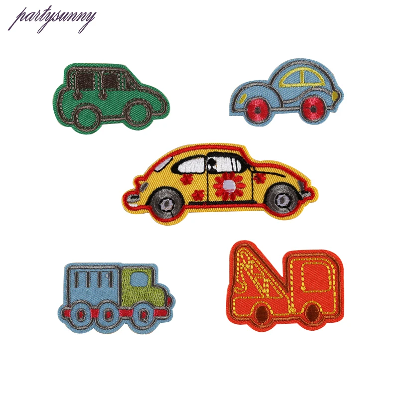 

PF Applique Embroidery Cartoon Patches for Clothing Badge Sticker Car Patches for Kid Hat Shoes Clothing Accessories Patch TB093