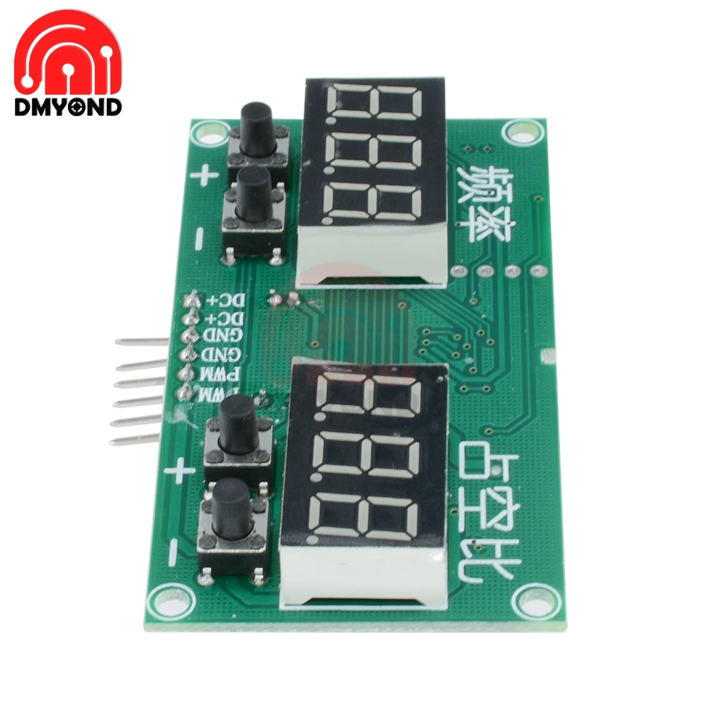 PWM TM1637 импульсный 0 99% Частотный Генератор квадратных волн Модуль рабочего цикла