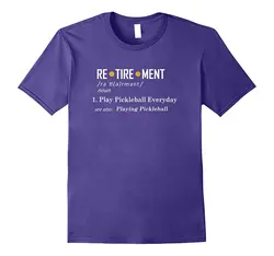 Возьмите бренд для мужчин рубашка забавный Pickleball футболка выход определение