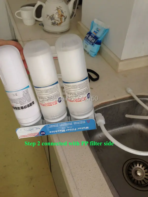 Мини питьевой воды фильтры с обратного осмоса системы домашнего использования WTH-803