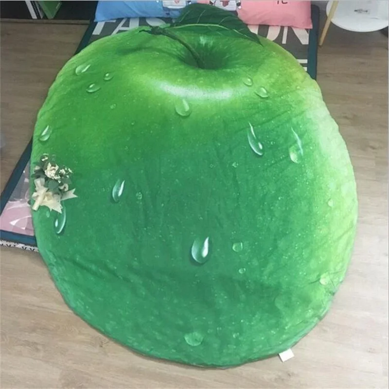 

Personality Apple Potato Cream Fruit and Food 3d Print Irregular Summer Quilt Custom Print Blanket for Single Bed, Double Bed