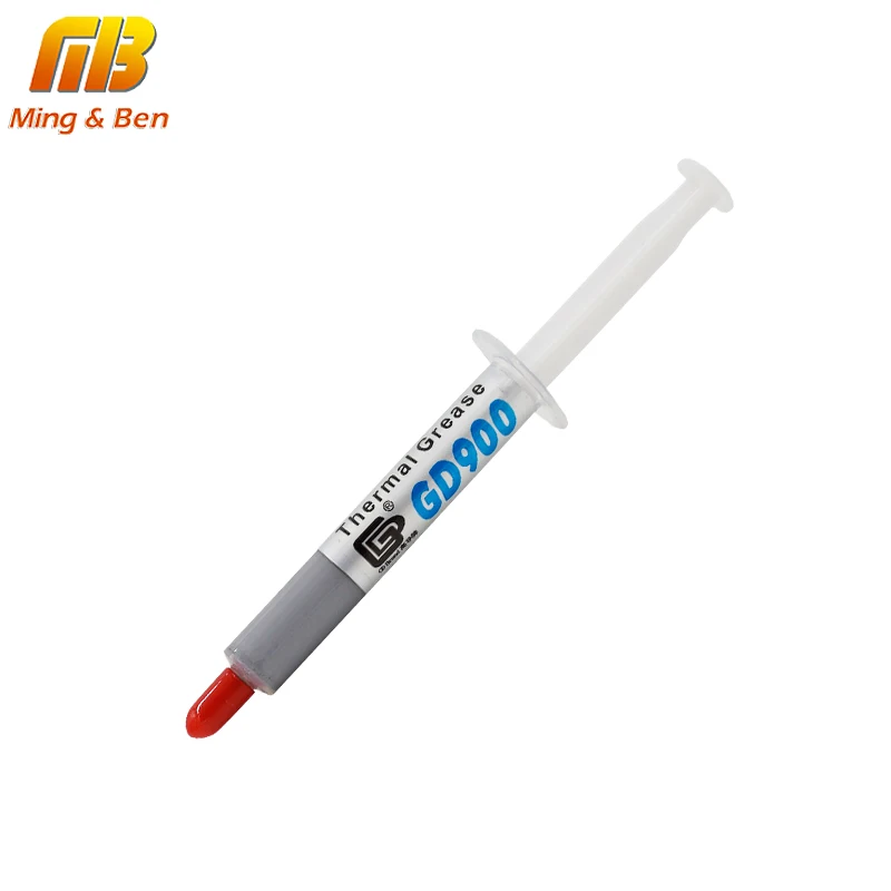 

10PCS LED Radiator GD900 Thermal Conductive Grease Paste Silicone Plaster For LED Chip Heat Sink Compound High Performance Gray