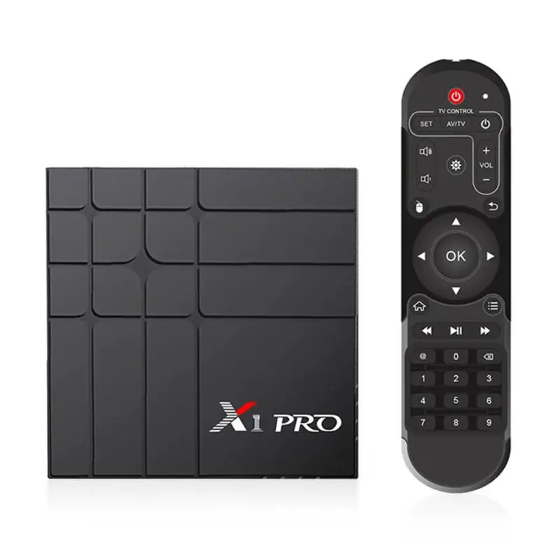 

X1 Pro TV Box 2G+16G Android 9.0 RK3318 Quad Core 2.4G/5G WiFi Set Top Box