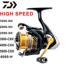 DAIWA REVROS LT1000XH 2000XH 2500XH 3000CXH 4000CXH 5000CXH 6000D высокое передаточное отношение LT спиннинговая Рыболовная катушка