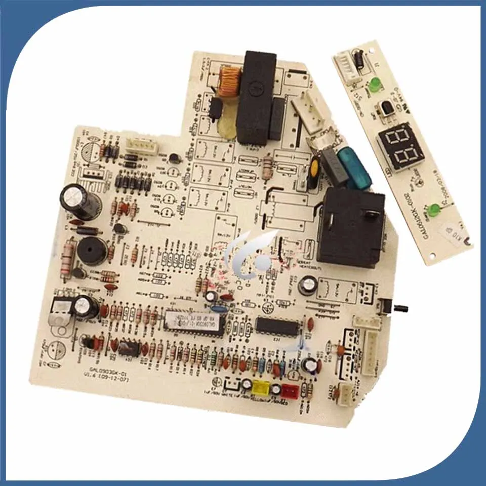 

95% new for air conditioning Computer board GAL0903GK-01 display panel GAL0512GK-0102 set