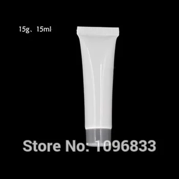 

15G 15ML Plastic Soft Tube Bottles with Grey Cap, Cosmetic Cream Tubes, Medical Gel Tubes, Hand Cream Packing Bottles,100pc/Lot