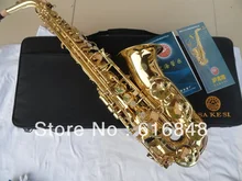 The wholesale– export students E flat alto saxophone surface paint gold plated AS-100