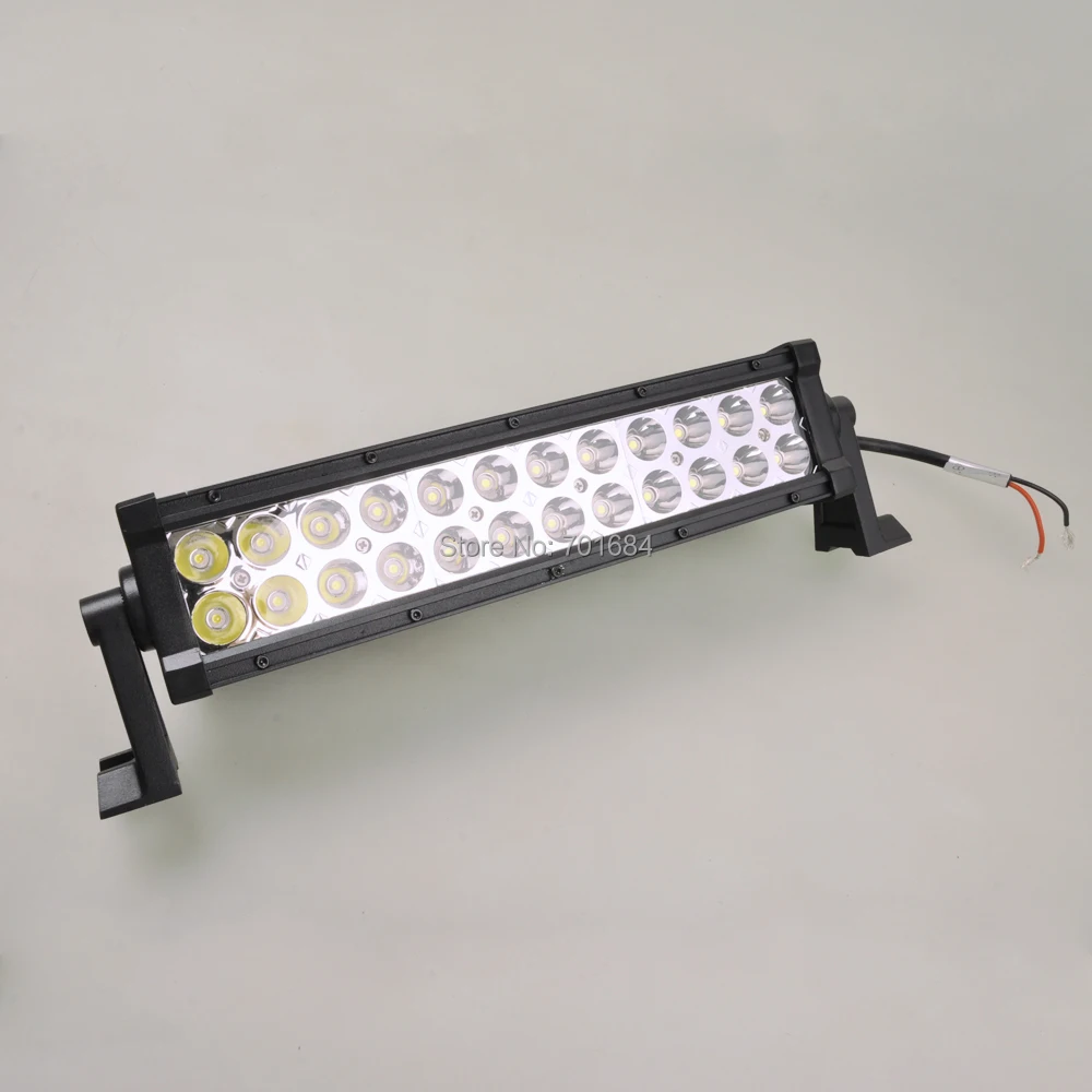 14 дюймов 72 Вт 5400LM светодиодный рабочий свет бар для Jeep SUV ATV грузовик внедорожный точечный противотуманный фонарь [QPS100]