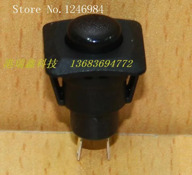 

[SA]R13-510A card normally open black button Taiwan New SCI press pass no lock reset switch M12.7--50pcs/lot