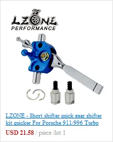 LZONE-Shifter Stop(устройство для удаления зазоров) для Subaru WRX+ черный ручной JR-SSS01