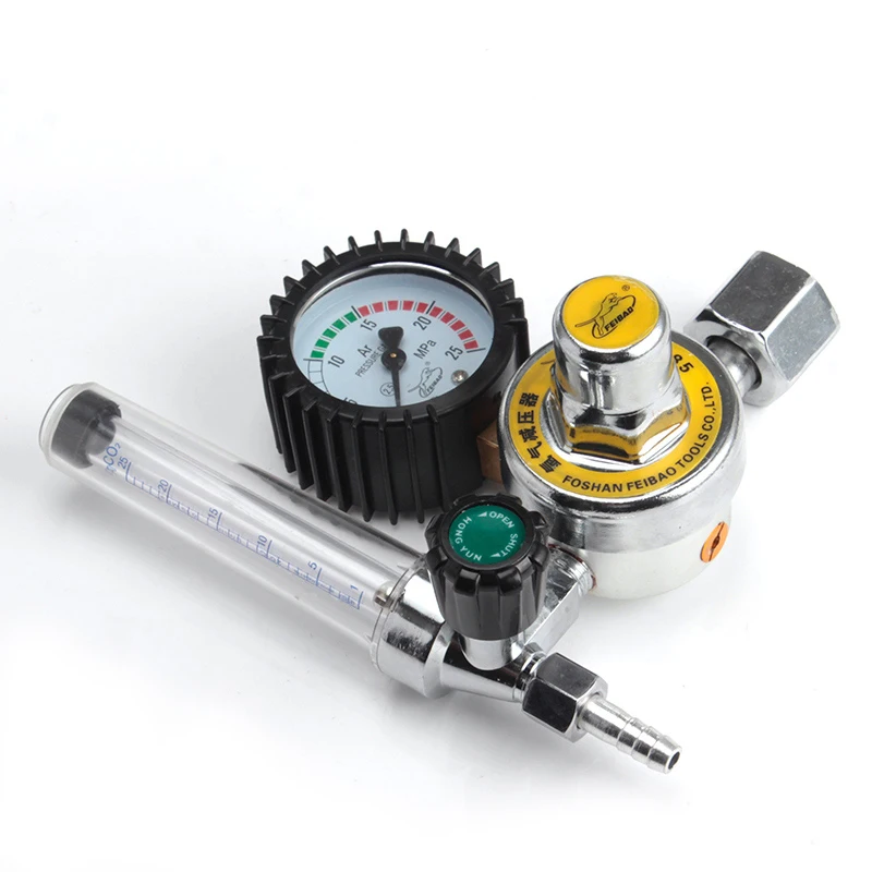 Energy saving and shockproof argon gas meter Pressure reducing valve