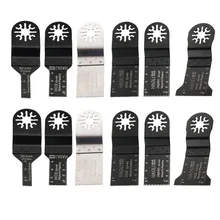 12 pcs Oscillating Multi Tool saw blades fit for TCH,Fein,Dremel etc,lowest price,wood metal cutting,power tool accessories