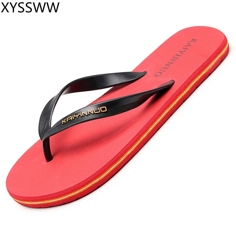 

2019 New slippers men shoes Men Summer Shoes Sandals Male Slipper Indoor Or Outdoor Flip Flops mens flip flop sandals 38-45