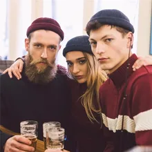 Новая мужская и женская уличная Дыня шляпа тренд Ретро карнизы фланец шапка помещика твердая шляпа тонкий Бархатный берет самая популярная шапка "хип-хоп"